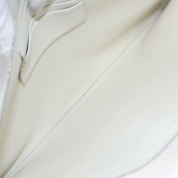 CELINE Clutch Bag Leather Purple White Silver - Picture 10 of 16